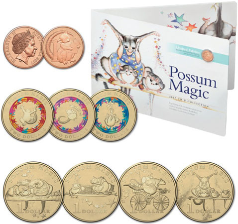 2017 Australia Possum Magic Coin Collection